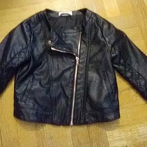 H&M Jackets & Coats - Black Faux leather jacket H&M Jackets & Coats - Black Faux leather jacket